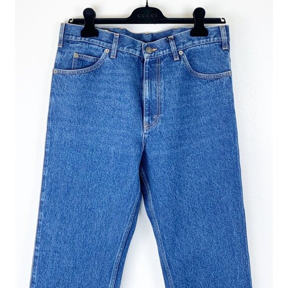 NWT Gucci Regular Fit Marble Jeans Size 34 - Picture 5 of 14